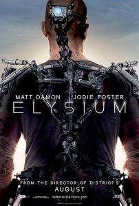 Can't wait to see Elysium! 